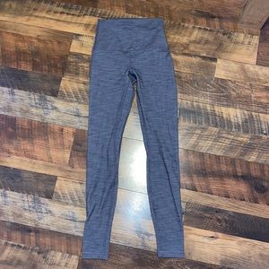 Size 4 grey lululemon herringbone leggings